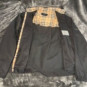 Vintage Navy Blue Burberry Golf Windbreaker